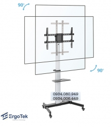 Giá treo tivi di động Ergotek E2290 (37 - 86 inch)